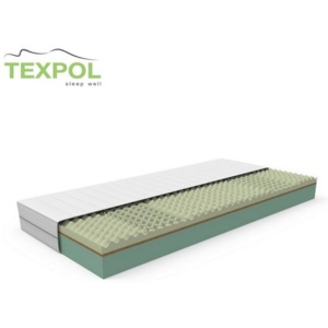 Kvalitný tvrdý matrac RELAX Veľkosť: 195 x 80 cm, Materiál: SAFR