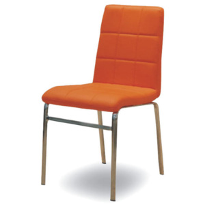 Jedálenská stolička DOROTY NEW oranžová Tempo Kondela