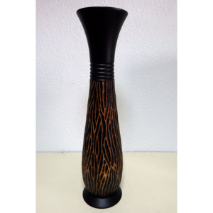 Váza čierna AMARA 64 cm