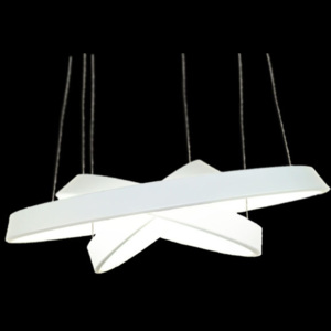 Design2 Luster - Lampa závesná SMD 12 biela
