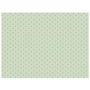 Hodvábny papier Mint/gold dots - 10 listov