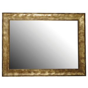 SAPHO - BERGARA zrcadlo v rámu 860x640mm, zlatá (NL526)