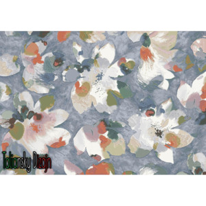- Kusový kvetinový koberec LAGUNA 63379/5626