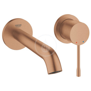 Grohe Essence Umyvadlová dvouotvorová baterie M, kartáčovaný Warm Sunset
