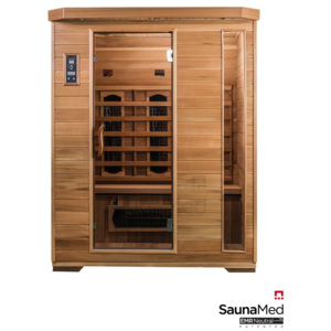 Infrasauna SaunaMed Luxury pre 3 osoby, 150x120cm, ISMLX3