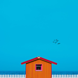 Umelecká fotografia beach house, Rainer Czerwonka