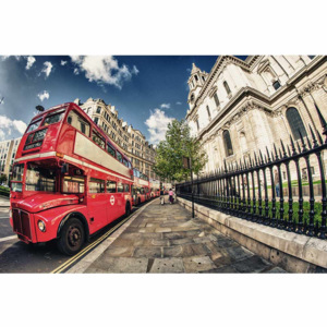 Dimex SK Fototapeta Londýnsky poschodový autobus 3 rôzne rozmery XL - š-375 x v-250 cm
