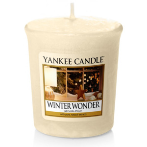 Yankee Candle vonná votívna sviečka Winter Wonder