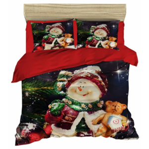 Vianočné obliečky na dvojlôžko Anna, 200 × 220 cm