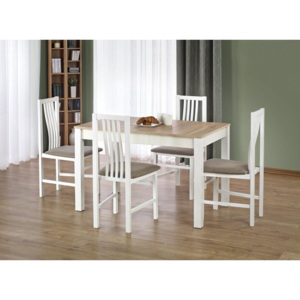 Halmar XAVER stôl farba dub Sonoma / biely