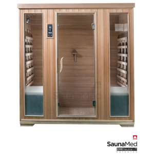 Infrasauna SaunaMed Classic pre 4 osoby, 180x120cm, ISMC4