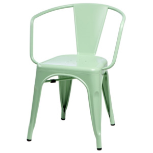 Design2 Stoličky Paris Arms zelená inšpirované Tolix