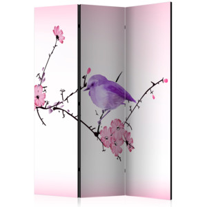 Paraván - Bird on a Branch [Room Dividers] 135x172