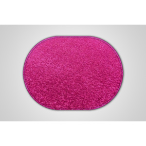 Vopi koberce Kusový fialový koberec Eton ovál - Navrhněte si vlastní rozmer a tvar - klikněte zde cm