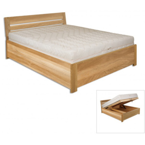 Manželská posteľ 200 cm LK 295 (dub) (masív). . Vlastná spoľahlivá doprava až k Vám domov