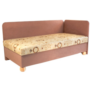 Jednolôžková posteľ (váľanda) 80 cm Siba (s molitanovým matracom) (P). Vlastná spoľahlivá doprava až k Vám domov