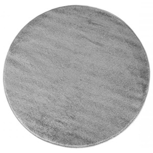 Kusový koberec Portofino sivý kruh, Velikosti 80x80cm