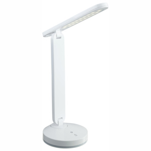 Stolové svietidlo LED Gendry 58346 (moderné/dizajnové) (biela + satinovaná). Vlastná spoľahlivá doprava až k Vám domov