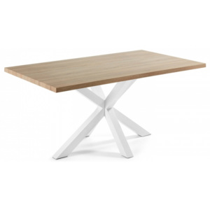 RONY WHITE MDF stôl, Veľkosť 160 x 90 cm