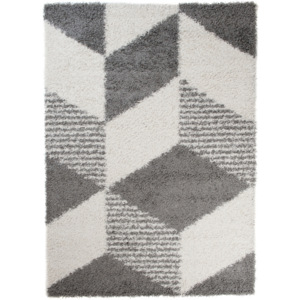 Kusový koberec Shaggy Chris sivý 60x100, Velikosti 60x100cm