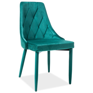 Jedálenská stolička Trix Velvet (zelená). Vlastná spoľahlivá doprava až k Vám domov