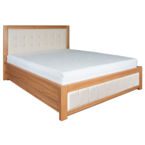 Manželská posteľ 160 cm LK 214 (dub) (masív). . Vlastná spoľahlivá doprava až k Vám domov
