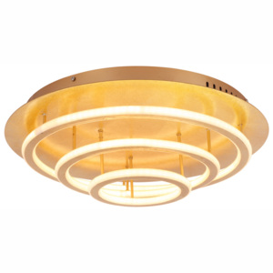 Stropné/nástenné svietidlo LED Arryn 49252-100G (zlatá + opál). Vlastná spoľahlivá doprava až k Vám domov