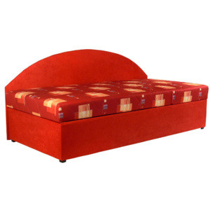 Jednolôžková posteľ (váľanda) 90 cm Kavy (s molitanovým matracom) (P). Vlastná spoľahlivá doprava až k Vám domov