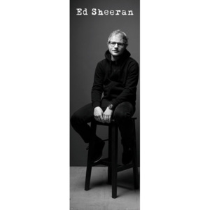 Plagát, Obraz - Ed Sheeran - Black and White, (53 x 158 cm)