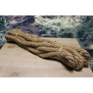 Hnedé jutové lano 6m