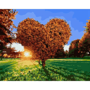 DrawJoy Namaluj si obraz "Strom lásky" 40x50 cm