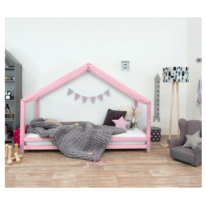 SIDY detská posteľ, Farba ružová, Veľkosť 90 x 200 cm