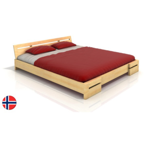 Manželská posteľ 180 cm Naturlig Bokeskogen (borovica) (s roštom). Vlastná spoľahlivá doprava až k Vám domov