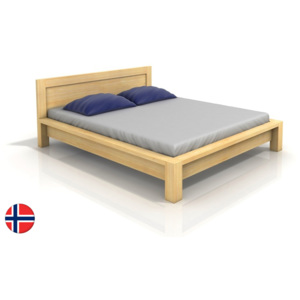Manželská posteľ 160 cm Naturlig Fjaerland (borovica) (s roštom). . Vlastná spoľahlivá doprava až k Vám domov
