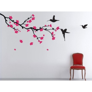 Samolepka na stenu - Sakura - 40 x 80 cm - 365