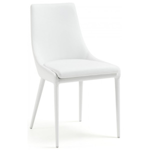 DAVID SYNTETIC stolička, Farba biela