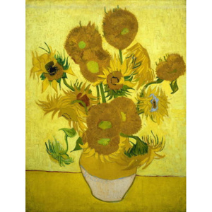 Reprodukcia, Obraz - Sunflowers, 1889, Vincent van Gogh