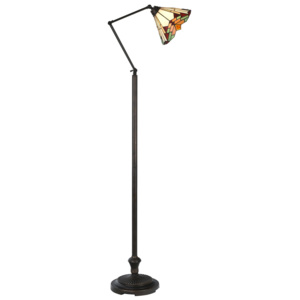 Stojaca lampa Tiffany Montaq - Ø 25 * 165 cm
