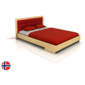 Manželská posteľ 180 cm Naturlig Stjernen (borovica) (s roštom). . Vlastná spoľahlivá doprava až k Vám domov