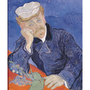 Reprodukcia, Obraz - Dr. Paul Gachet, 1890, Vincent van Gogh
