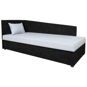 Jednolôžková posteľ (váľanda) 80 cm Edo 4 Lux (so sendvičovým matracom) (L). Vlastná spoľahlivá doprava až k Vám domov