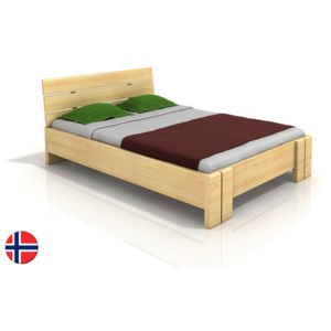 Manželská posteľ 160 cm Naturlig Tosen High BC (borovica) (s roštom). . Vlastná spoľahlivá doprava až k Vám domov