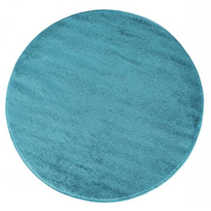 Kusový koberec Portofino modrý kruh, Velikosti 80x80cm