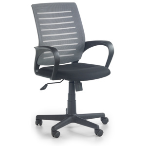 Kancelárska stolička Santana (sivá + čierna). Akcia -8%. Vlastná spoľahlivá doprava až k Vám domov