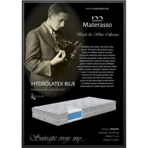 Materasso Slovakia, s.r.o. Matrac Hydrolatex Blue, 85x200cm, AKCIA, Rolovaný, Do 48 hodín