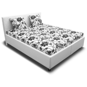 Manželská posteľ 160 cm Leona 3 (s penovými matracmi). Vlastná spoľahlivá doprava až k Vám domov