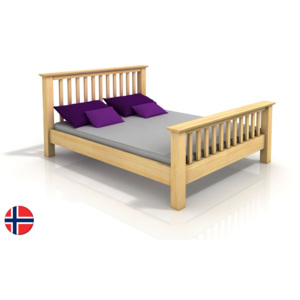 Manželská posteľ 180 cm Naturlig Leikanger (borovica) (s roštom). . Vlastná spoľahlivá doprava až k Vám domov
