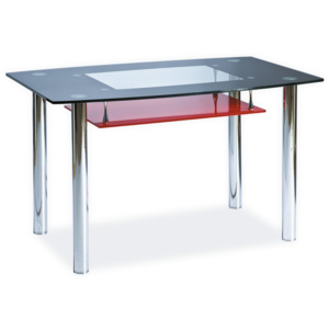 Jedálenský stôl Twist A červený (pre 4 osoby). Vlastná spoľahlivá doprava až k Vám domov