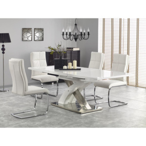 Jedálenský stôl Sandor 2 (biela) (pre 6 až 8 osôb). Akcia -6%. Vlastná spoľahlivá doprava až k Vám domov