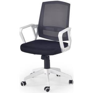 Kancelárska stolička Ascot (čierna + biela + sivá). Akcia -6%. Vlastná spoľahlivá doprava až k Vám domov